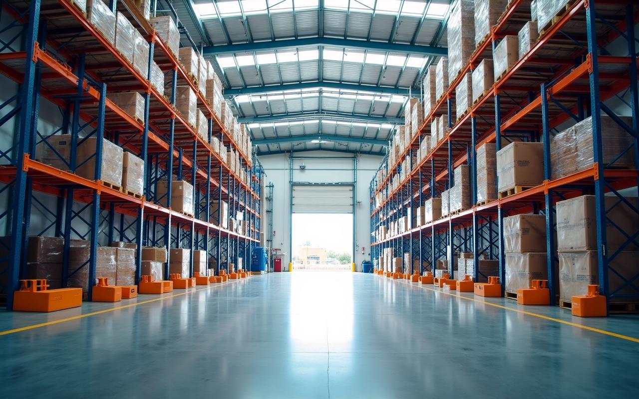 Modern logistics warehouse facility in Tucson